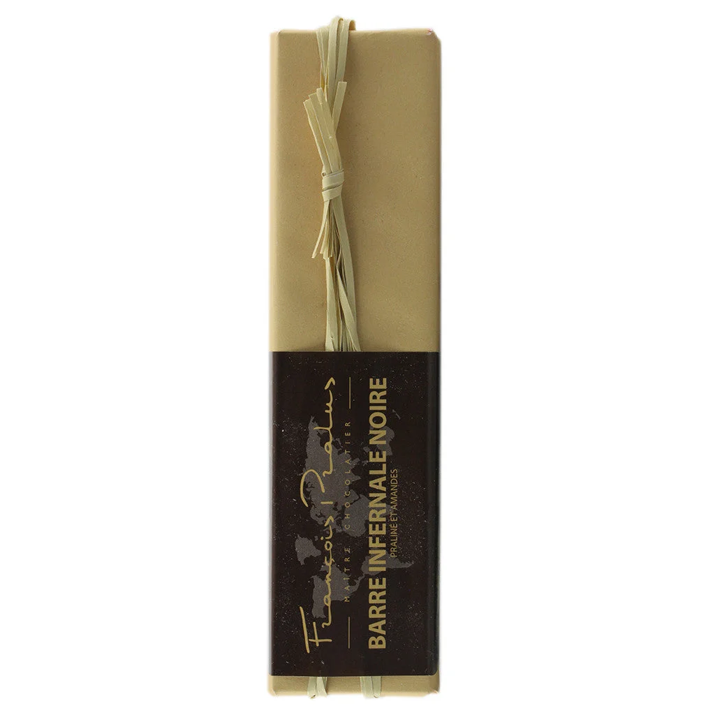 Francois Pralus Barre Infernale Noire Praline & Almonds)