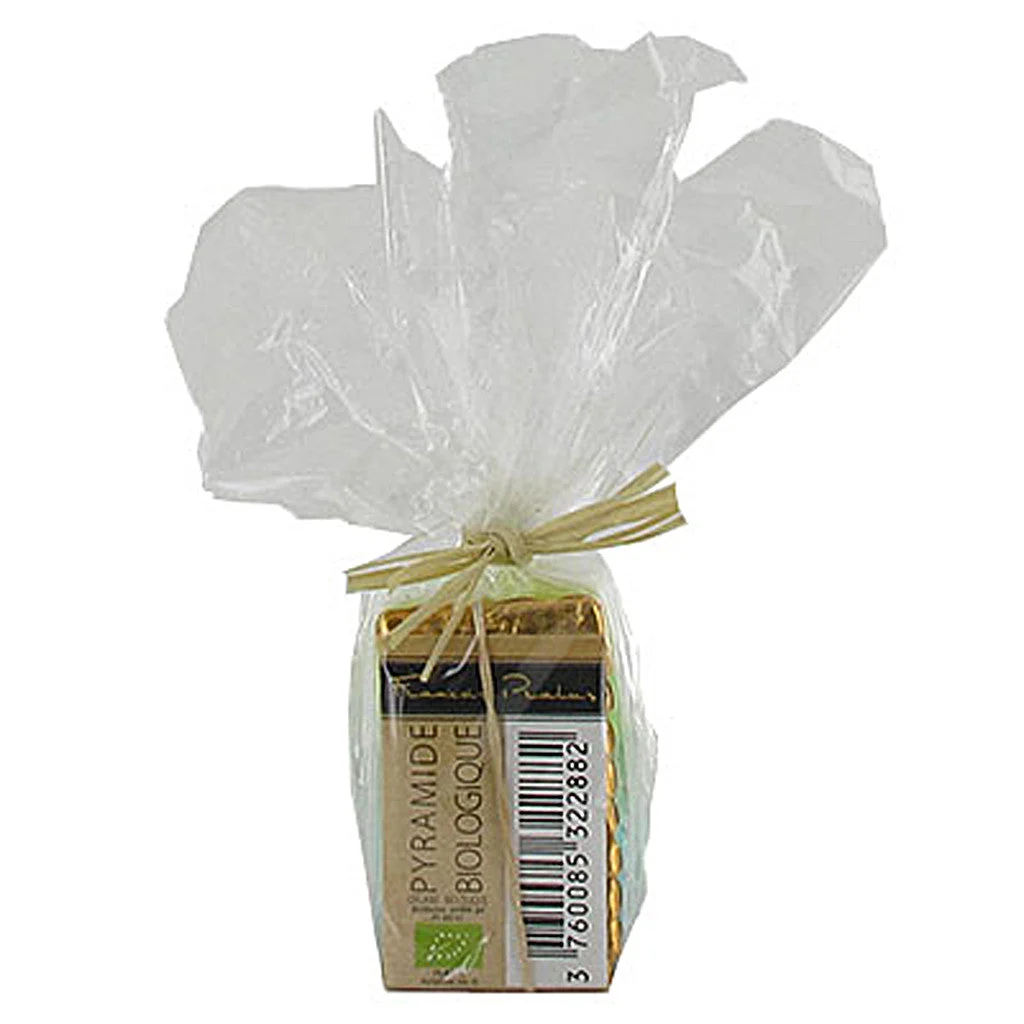 Francois Pralus 75% Mini Pyramid Organic Dark Chocolates