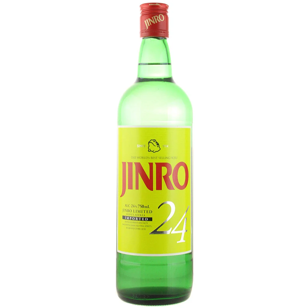 NV Jinro 24 Soju 750mL
