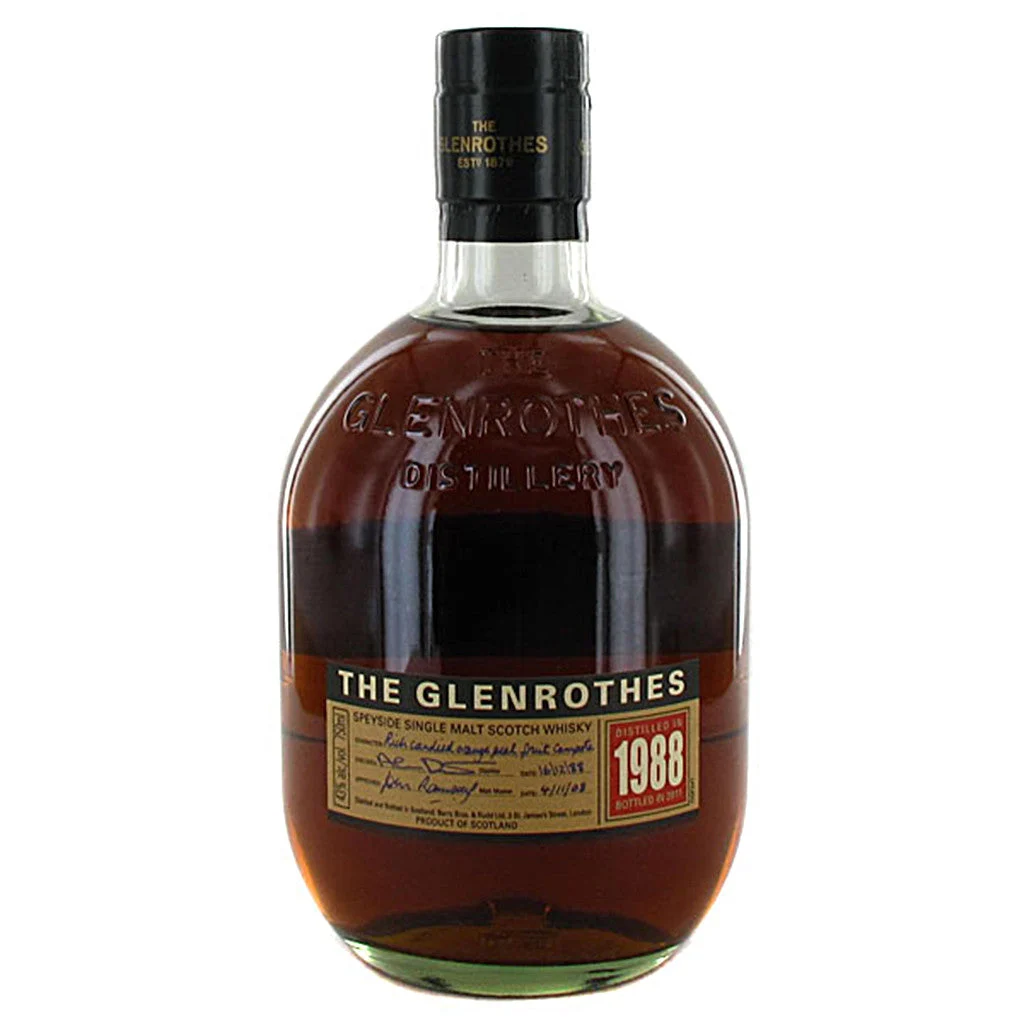 1988 Glenrothes Vintage Single Malt Scotch Whisky 750mL