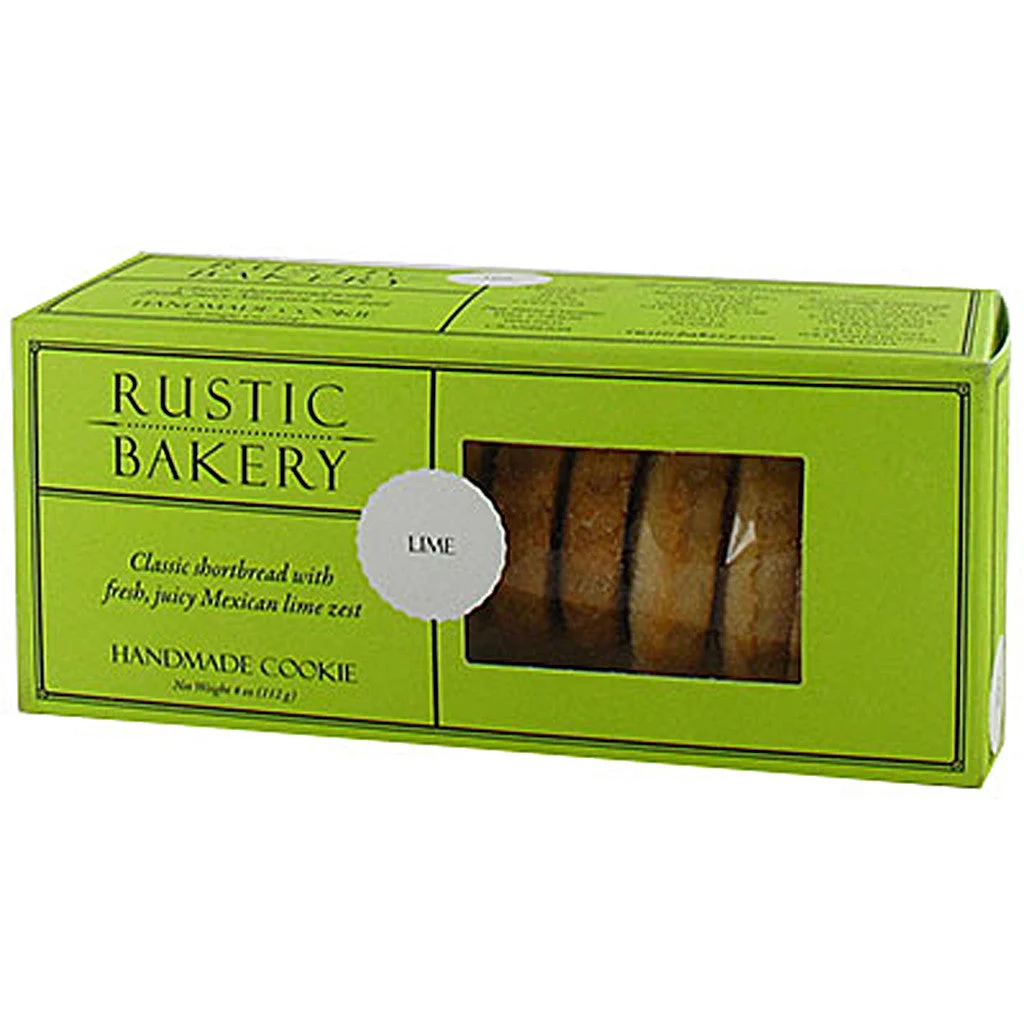 Mexican Lime Zest Shortbread Cookies