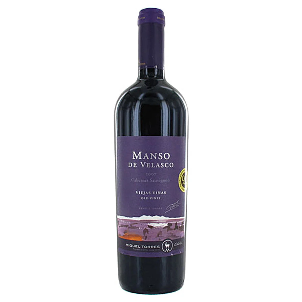 2007 Torres Manso de Velasco Cabernet Sauvignon 750mL