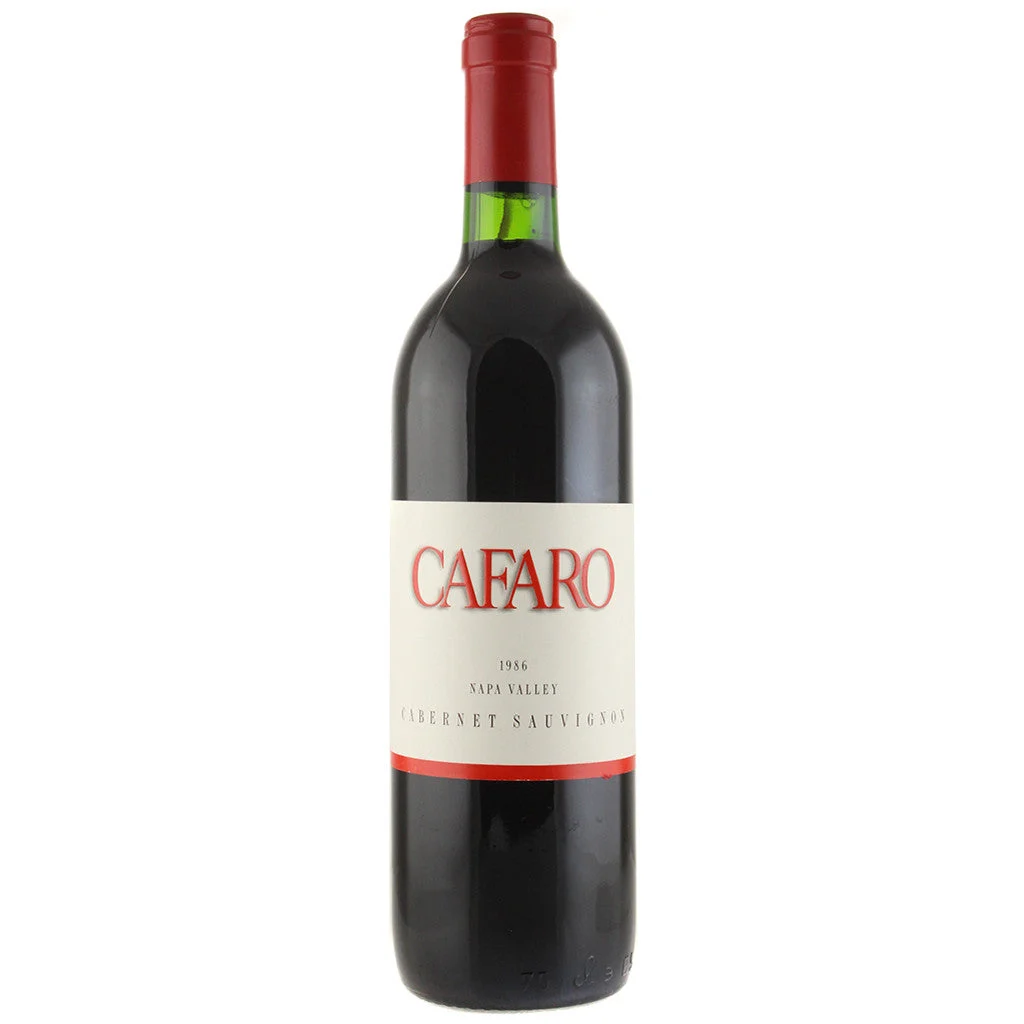 1986 Cafaro Napa Cabernet 750mL