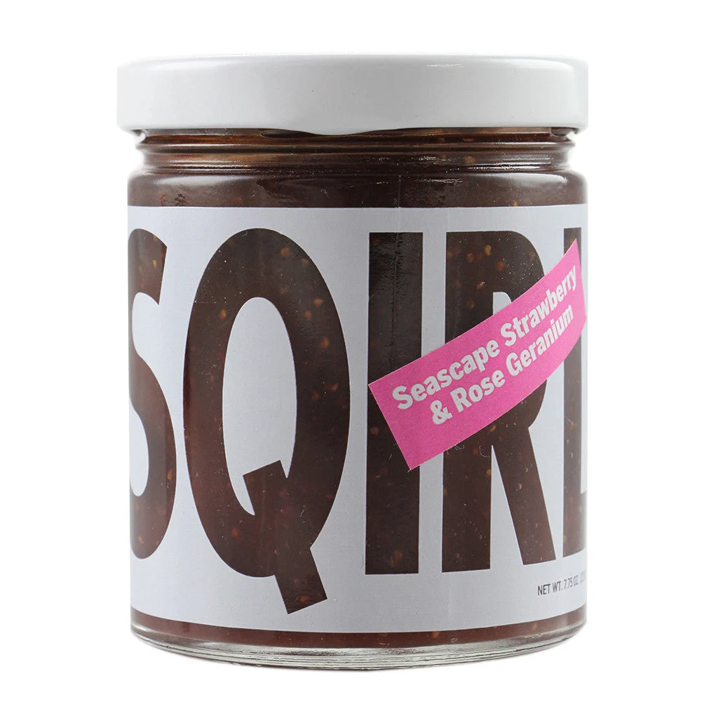 Sqirl Seascape Strawberry & Rose Geranium Jam