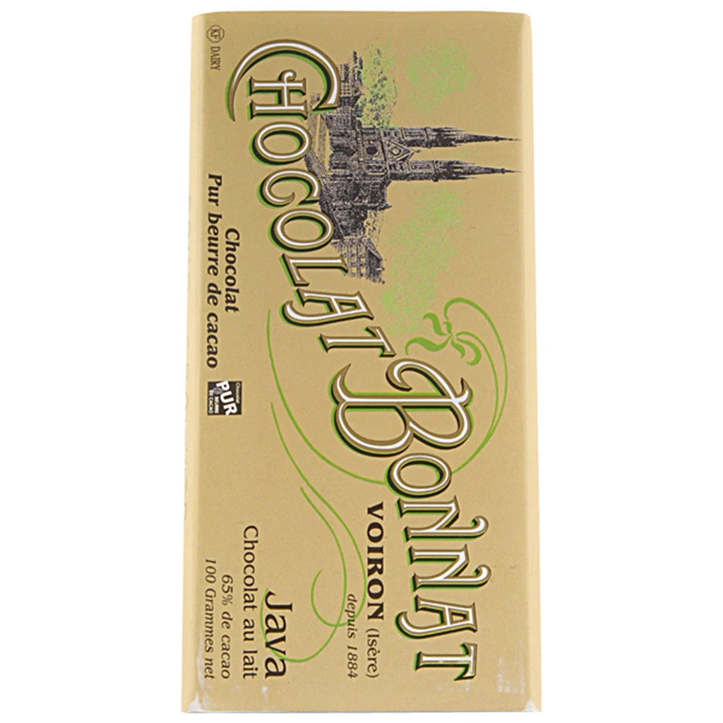 Bonnat Java Milk Chocolate Bar 65% Cacao
