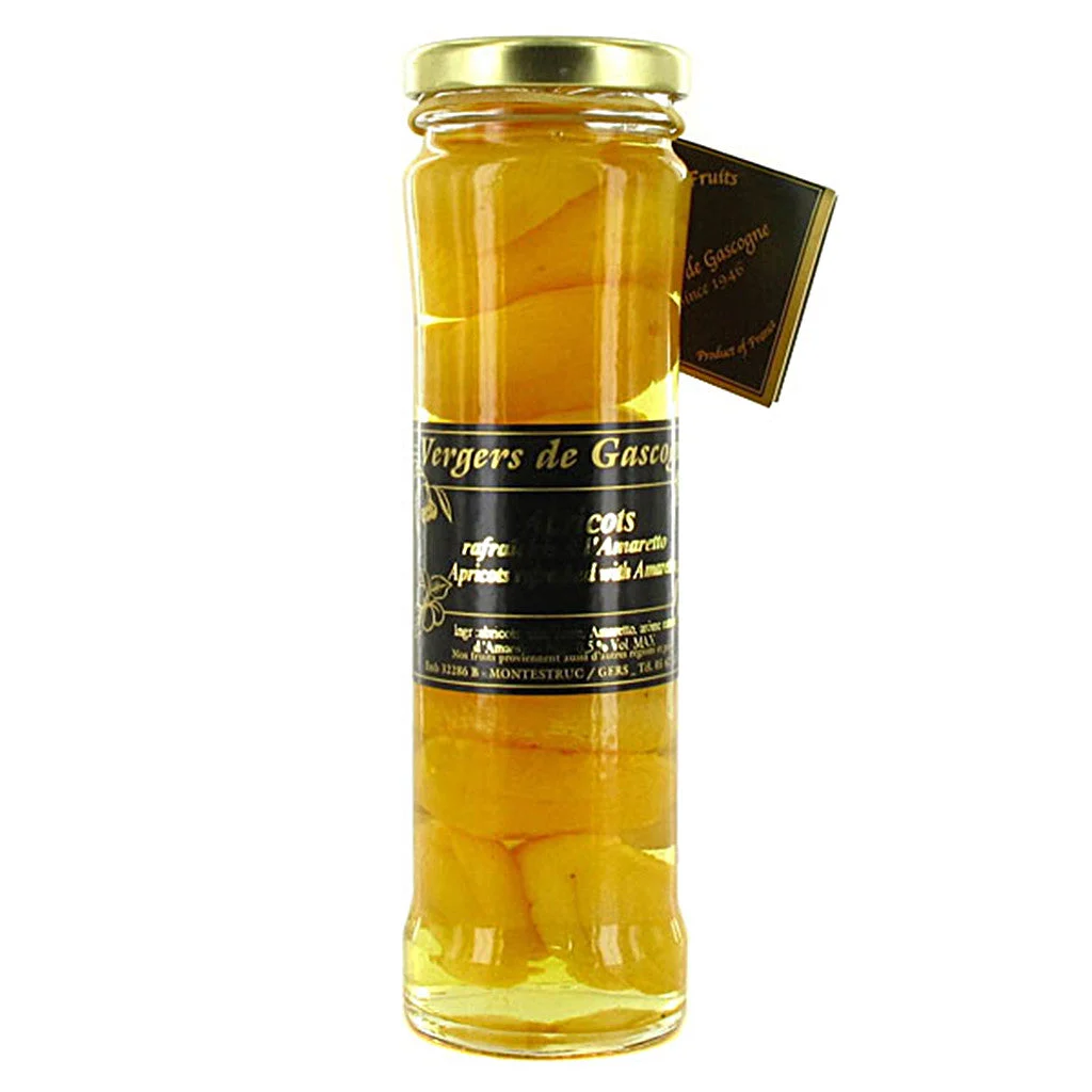 Vergers de Gascogne Apricots in Amaretto