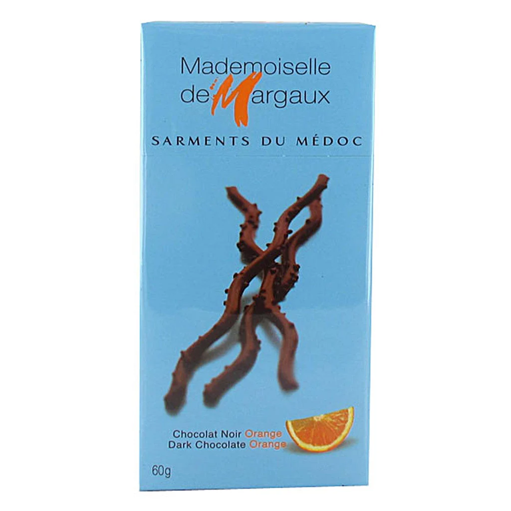 Mademoiselle de Margaux Milk Choc Orange Twigs (22pcs)