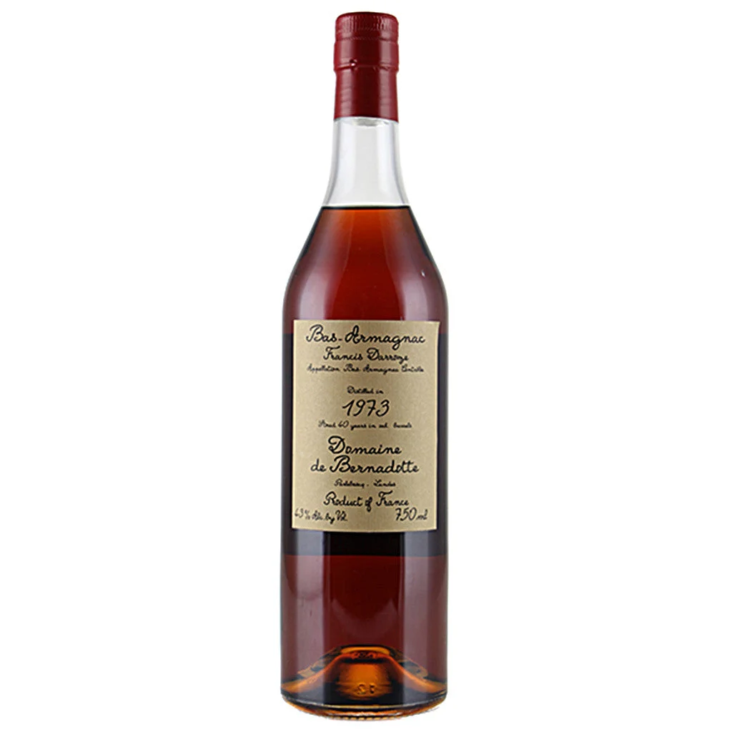 1973 Darroze Domaine de Bernadotte 40 year Bas-Armagnac (43%ABV) 750mL