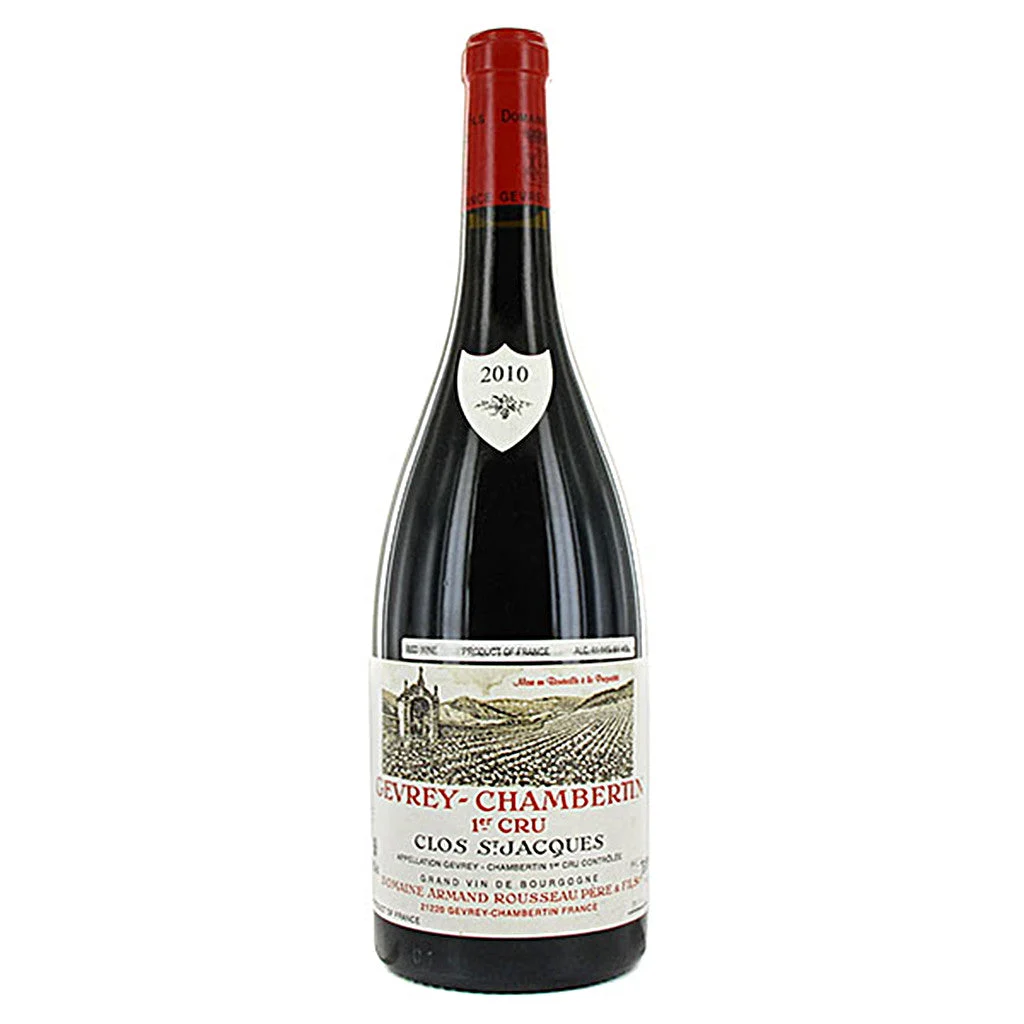 2010 Rousseau Gevrey Chambertin Clos St Jacques 750mL
