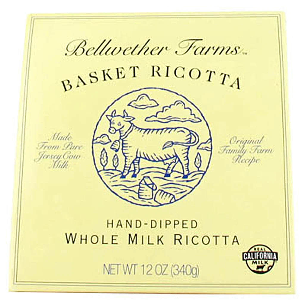 Bellwether Farms Jersey Cow Whole Milk Ricotta