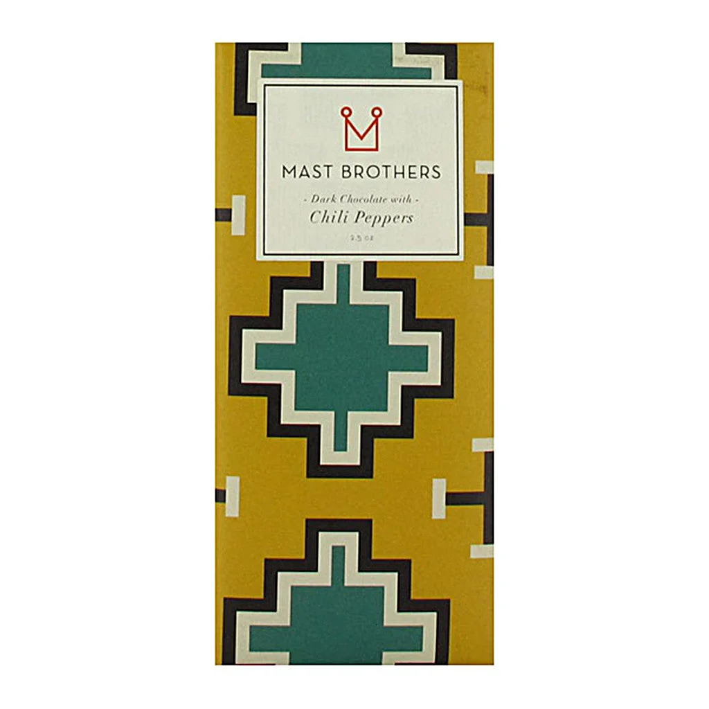 Mast Brothers Dark Chocolate Chili Peppers Bar