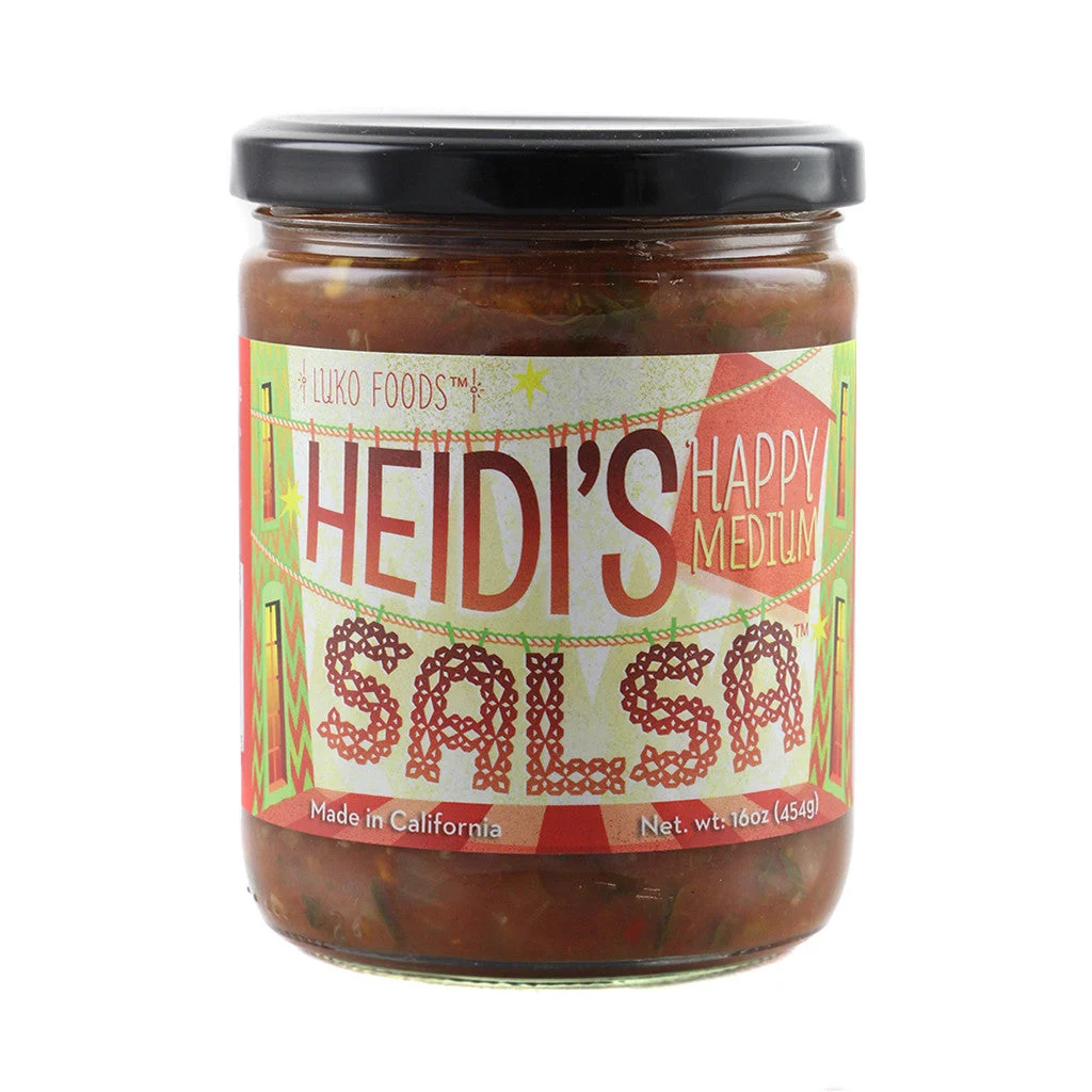 Heidi's Happy Medium Salsa