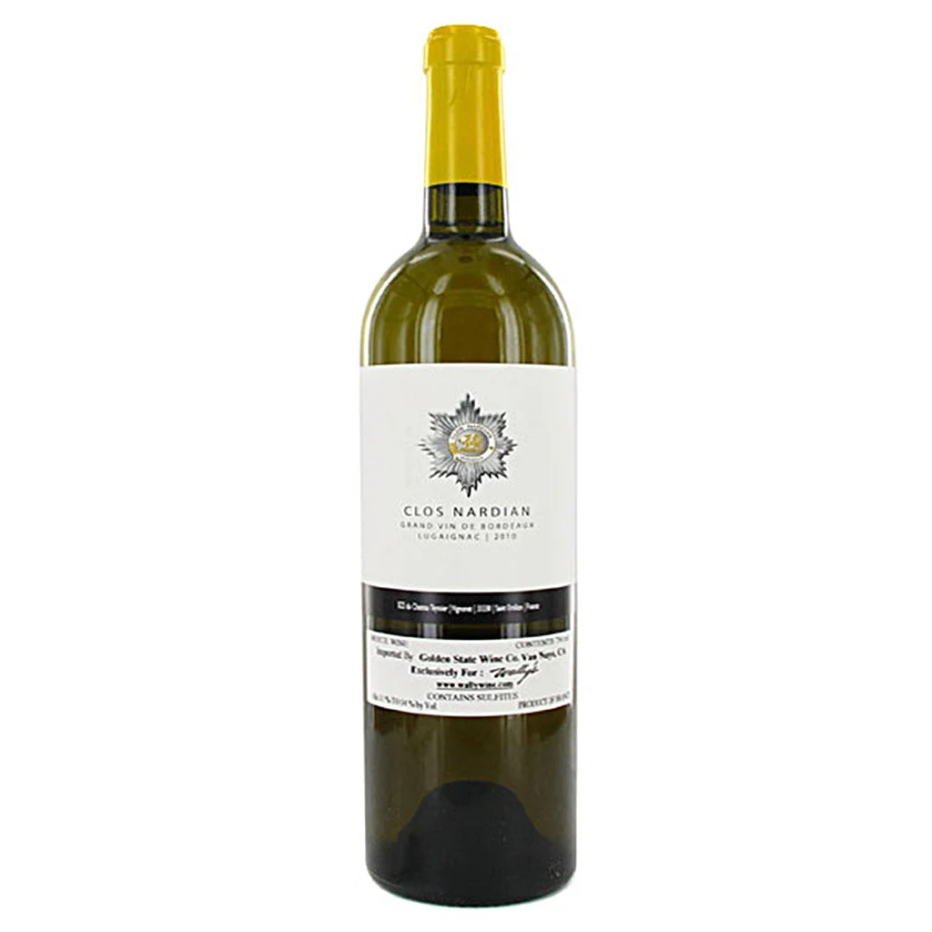 2010 Clos Nardian Bordeaux Blanc 750mL