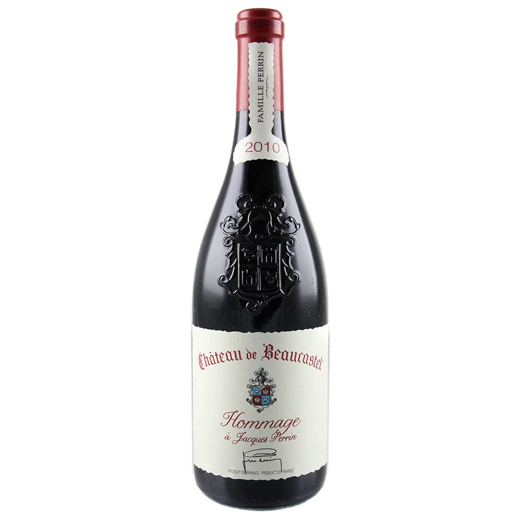 2010 Chateau de Beaucastel Chateauneuf du Pape Hommage a Jacques Perrin 750mL