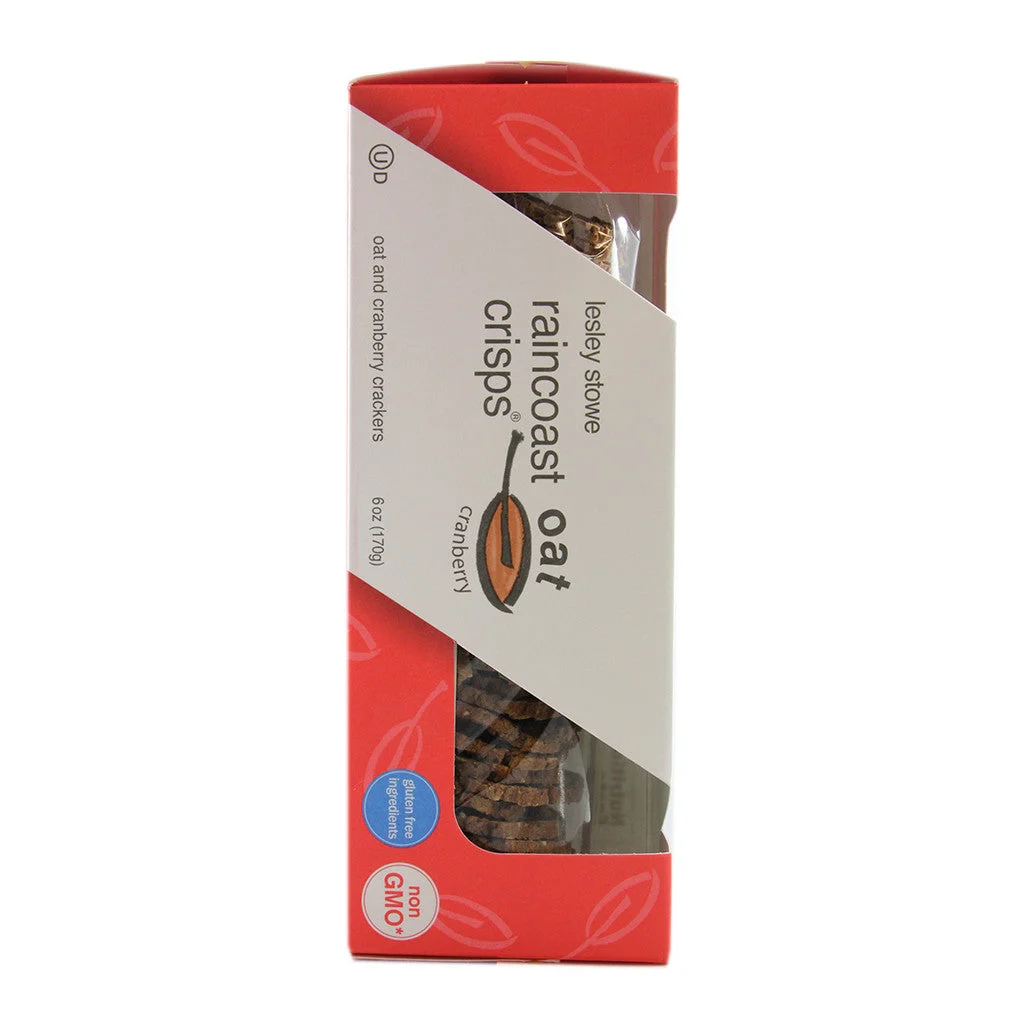 Raincoast GF Cranberry Oat Crisps