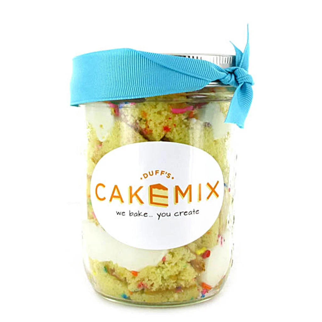 Duff's Vanilla Cake in a Jar
