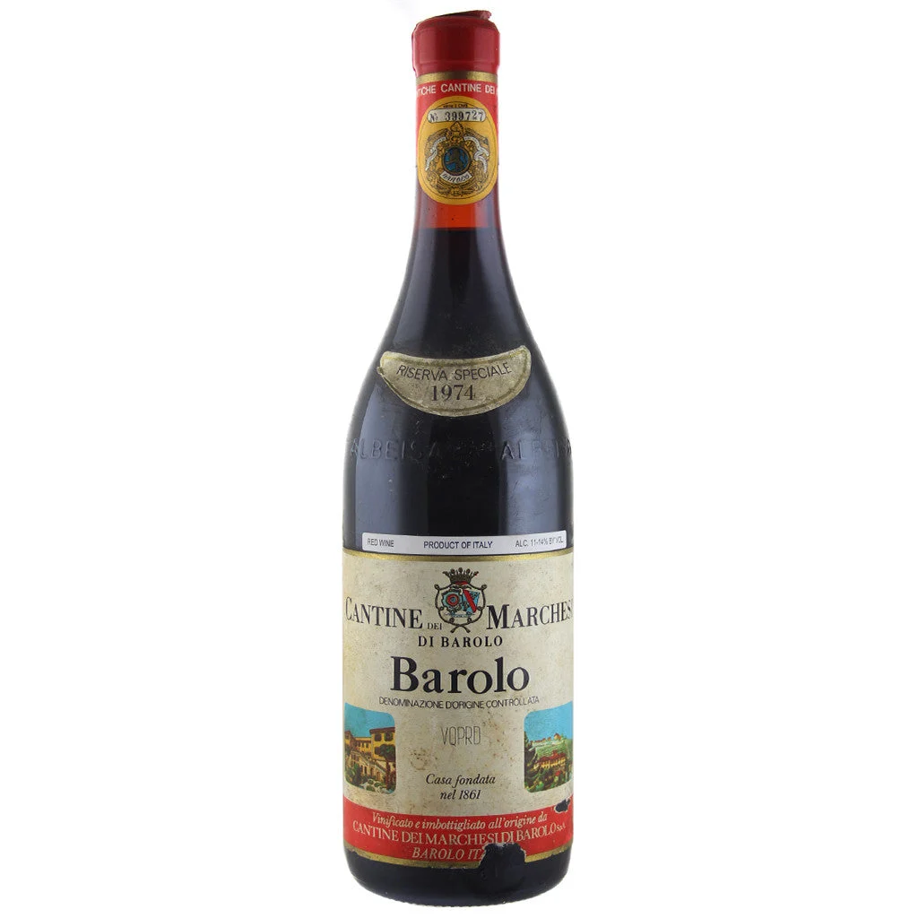 1974 Marchesi di Barolo Barolo Riserva 750mL