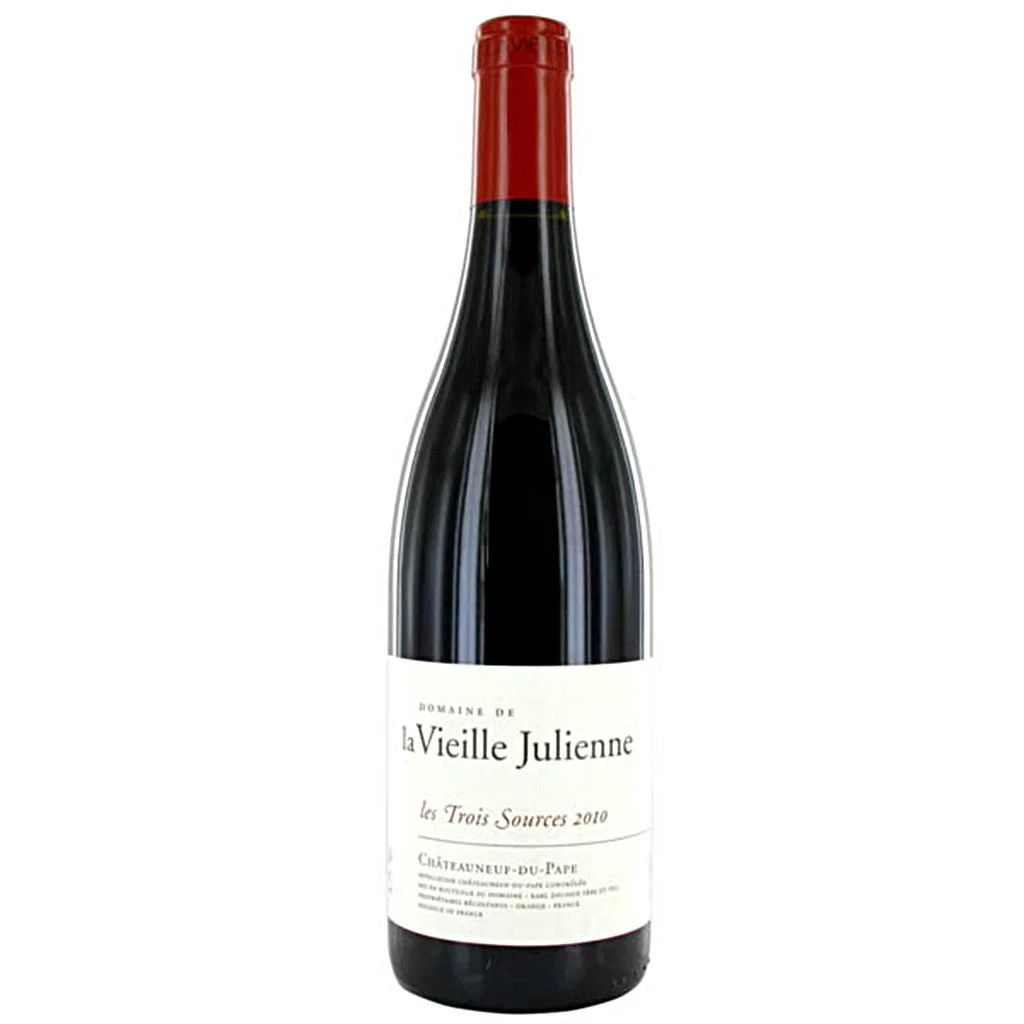 2010 Vieille Julienne Chateauneuf du Pape Trois Sources 750mL