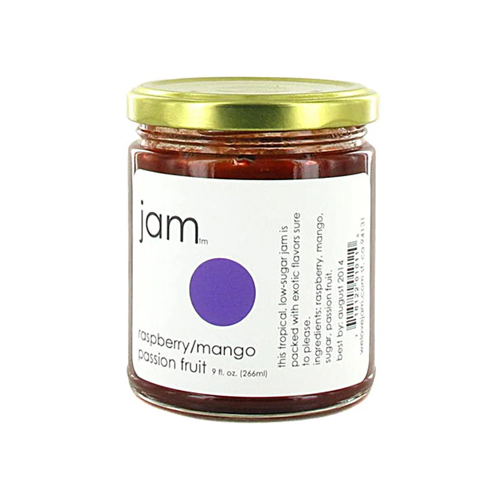 We Love Jam Raspberry Mango Passion Fruit