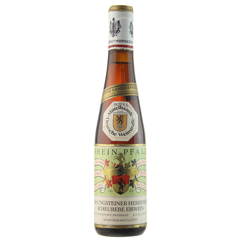 1983 Pfeffingen Ungsteiner Herrenberg Scheurebe Eiswein 375mL