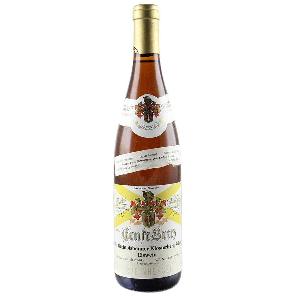 1983 Ernst Bretz Bechtolsheimer Klosterberg Scheurebe Eiswein 750mL