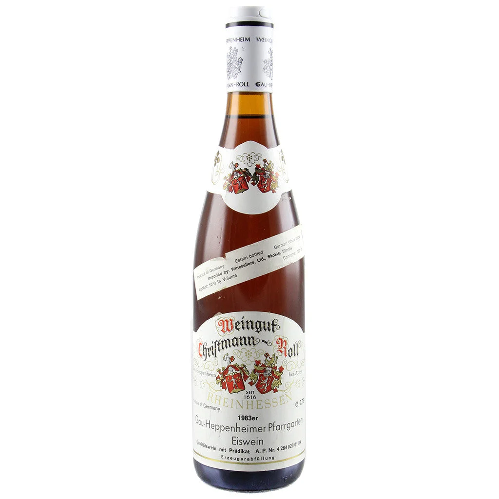 1983 Christmann-Roll Gau-Heppenheimer Pfarrgarten Riesling Eiswein 750mL