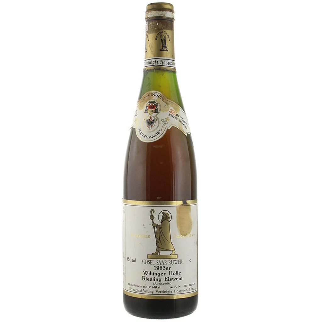 1983 Weinhandel Wiltinger Holle Riesling Eiswein Gold Cap 750mL