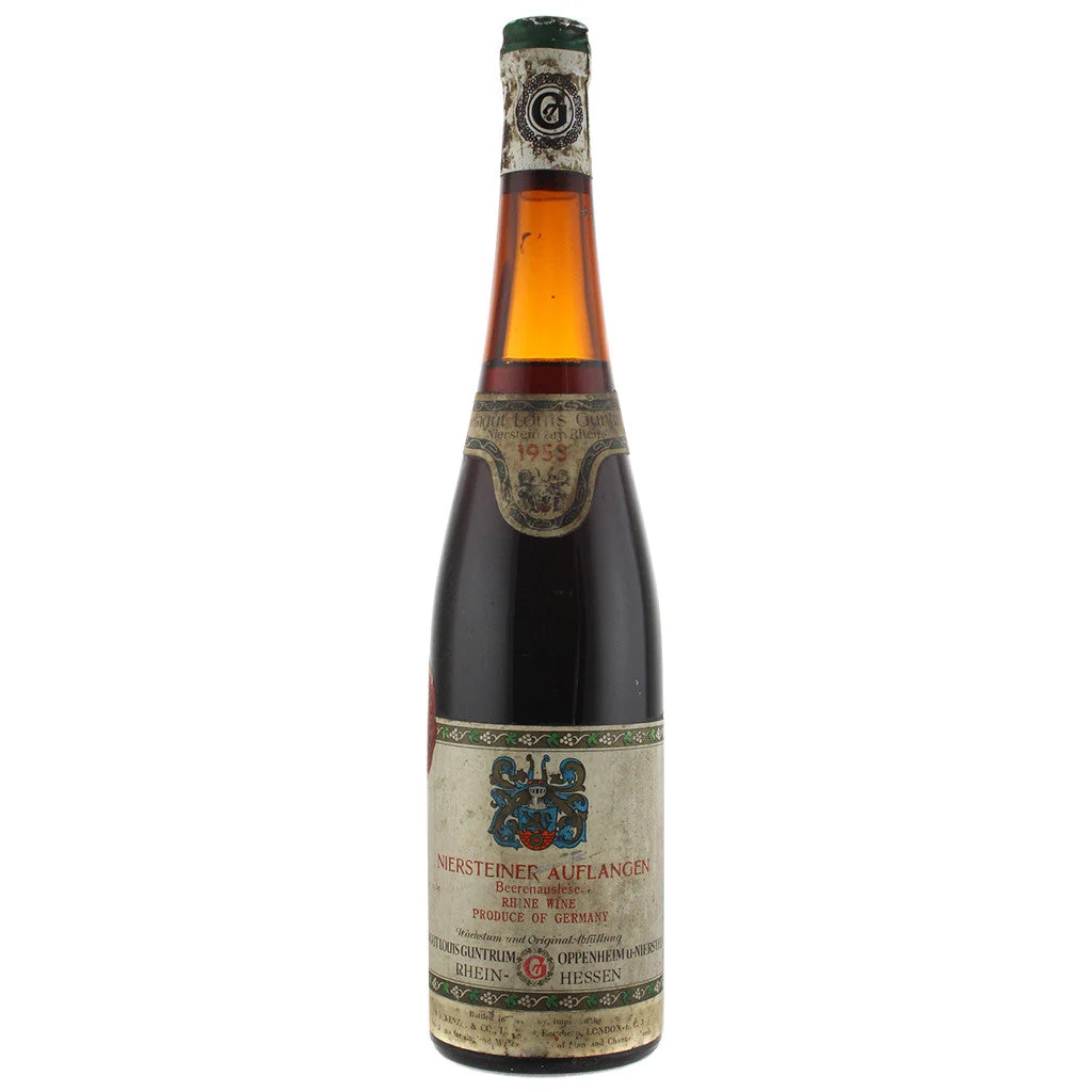 1953 Weingut Louis Guntrum Niersteiner Auflangen Beerenauslese 750mL