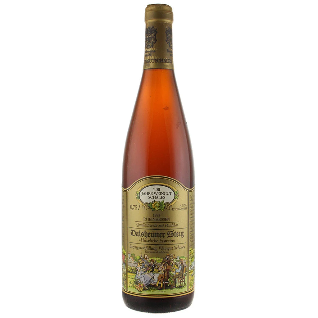1983 Schales Dalsheimer Steig Huxelrebe Eiswein Gold Cap 750mL