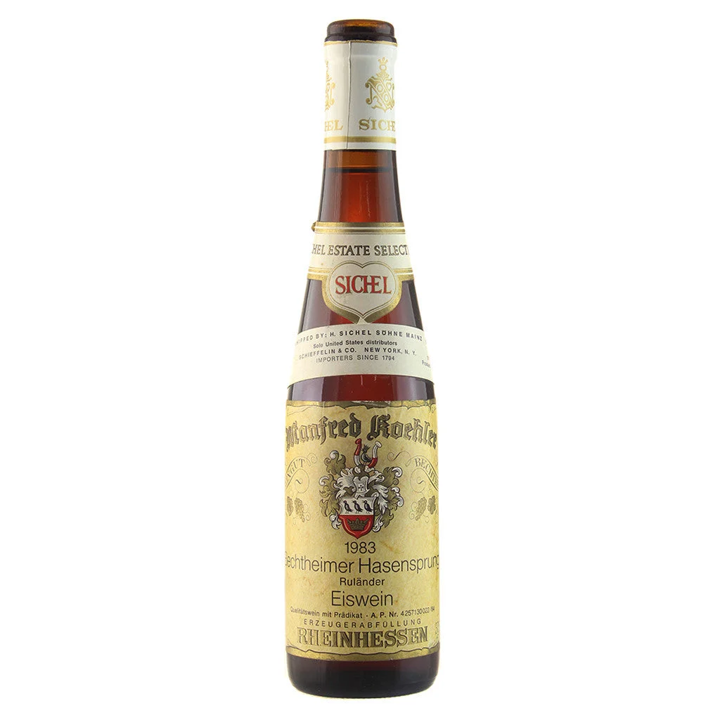 1983 Koehler 'Bechtheimer Hasensprung' Rulander Eiswein, Rheinhessen 375mL