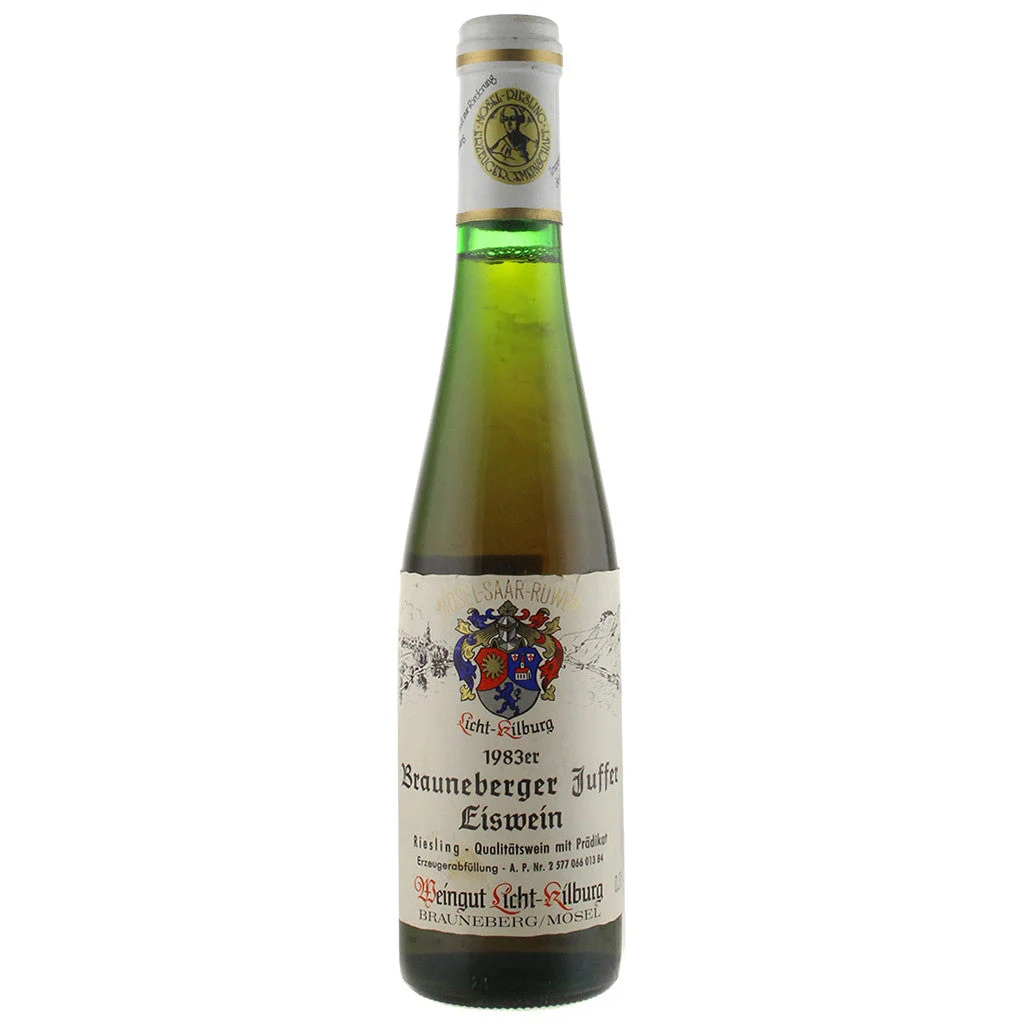 1983 Licht-Kilburg 'Brauneberger Juffer' Riesling Eiswein, Mosel 375mL