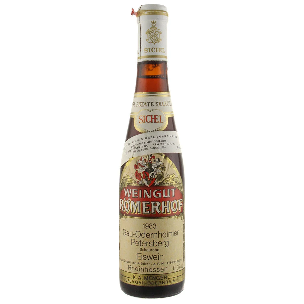 1983 Romerhof 'Gau-Odernheimer Petersberg' Scheurebe Eiswein, Rheinhessen 375mL