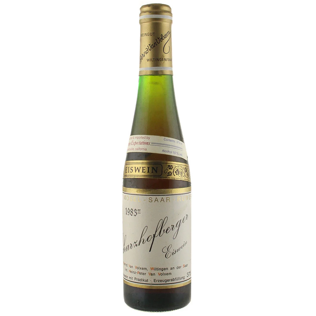 1983 Weingut Bernd Von Volxem Scharzhofberg Eiswein QmP Gold Cap 375mL