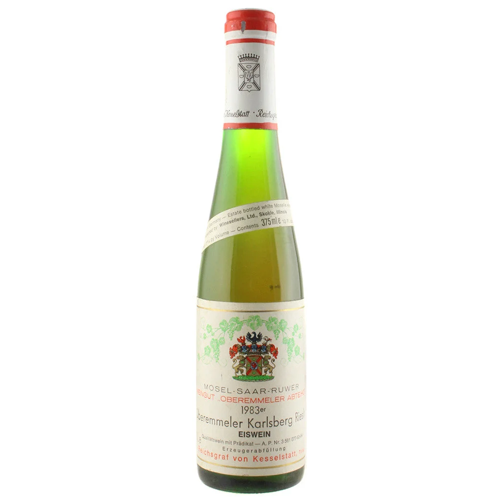 1983 Reichsgraf von Kesselstatt Oberemmeler Karlsberg Riesling Eiswein QmP 375mL