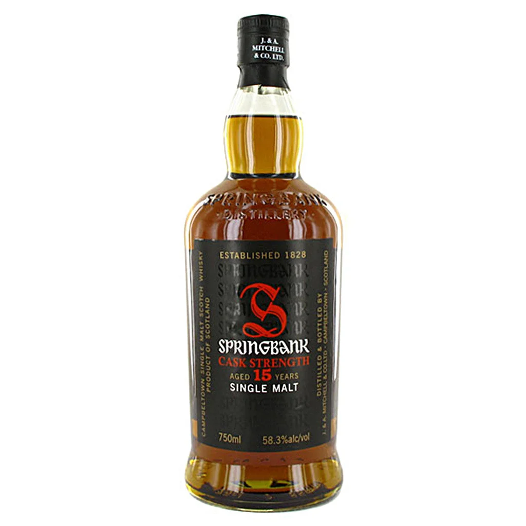 Springbank 14 year Bourbon Cask Strength Single Malt Scotch Whisky (111.6 proof) 750mL