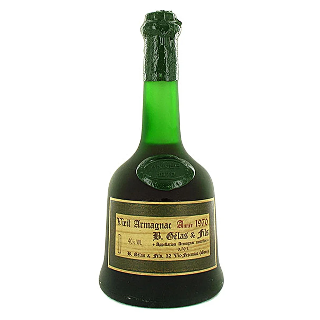 1970 Gelas Bas Armagnac 750mL