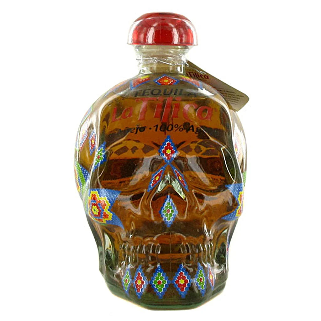 La Tilica Anejo Skull Bottle 750mL
