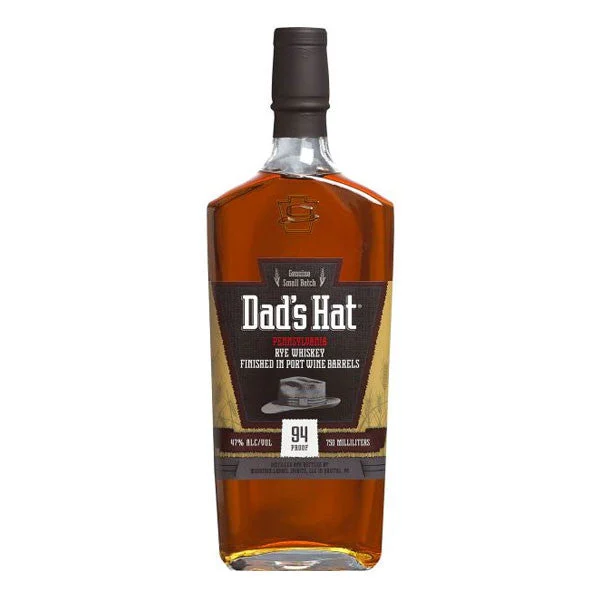 Dad's Hat Pennsylvania Rye Whiskey Finished in Port Wine Barrels 750mL
