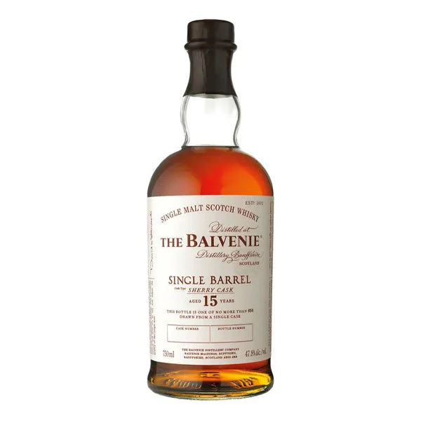 Balvenie 15 year Sherry Single Barrel Single Malt Scotch Whisky 750mL