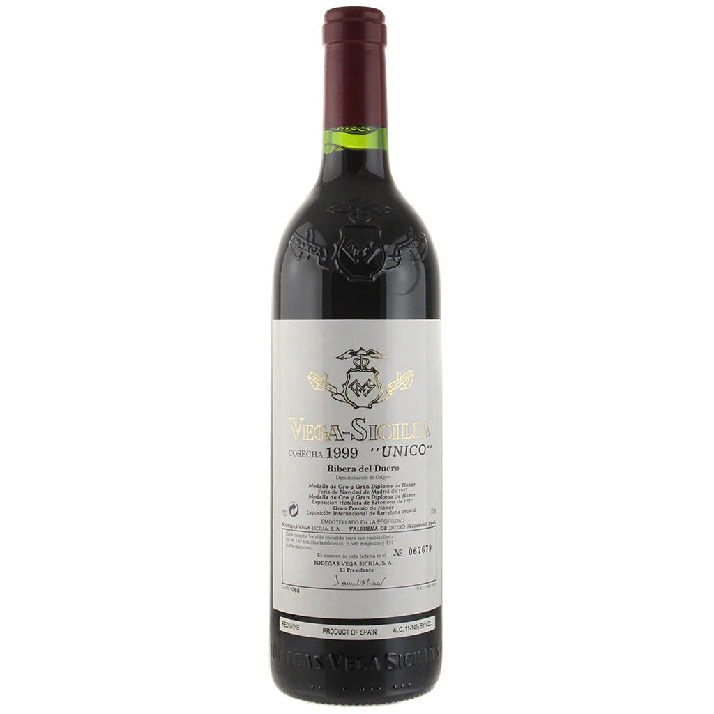 1999 Vega Sicilia Unico Ribera del Duero 750mL