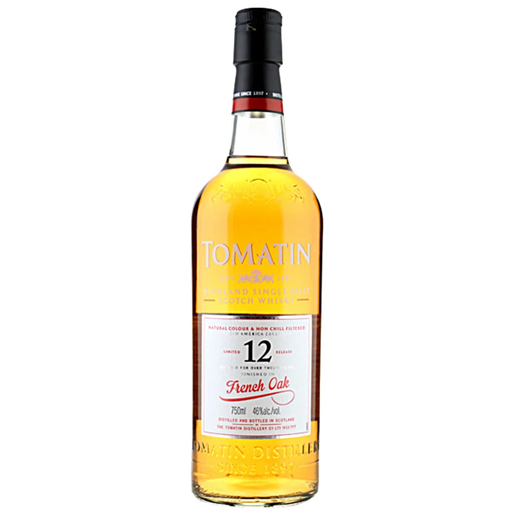 Tomatin 12 year French Oak Single Malt Scotch Whisky 750mL