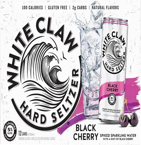 WHITE CLAW BLACK CHERRY 12PK