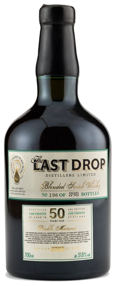 The Last Drop 50 year Blended Scotch Whisky 750mL