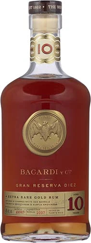 BACARDI GRAN RESERVA DIEZ 750