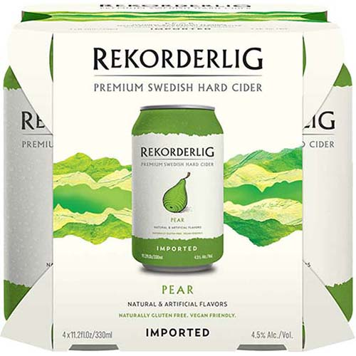 REKORDERLIG PEAR CIDER 4PK