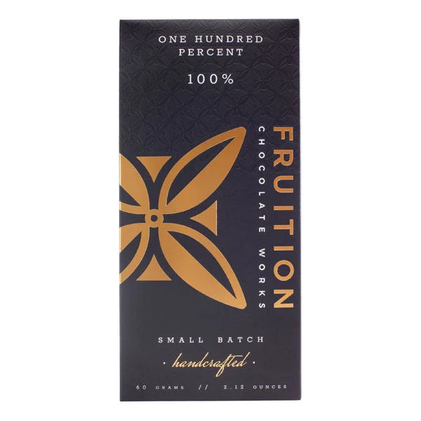Fruition 100% Dark Chocolate Bar