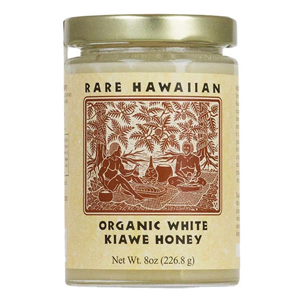 Rare Hawaiian Honey Co. Organic White Kiawe Honey 8oz