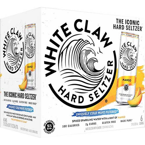 WHITE CLAW MANGO 6PK