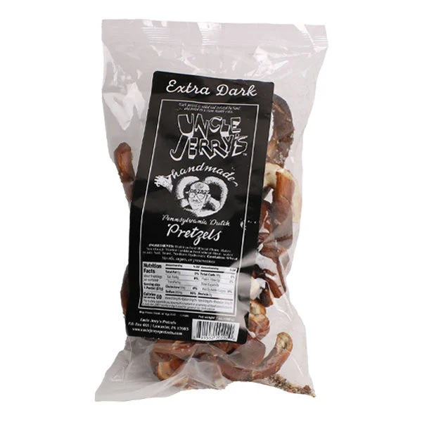 Uncle Jerry's Extra Dark Pretzels 8oz