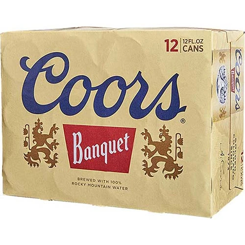 COORS BANQUET CANS 12OZ 12PK